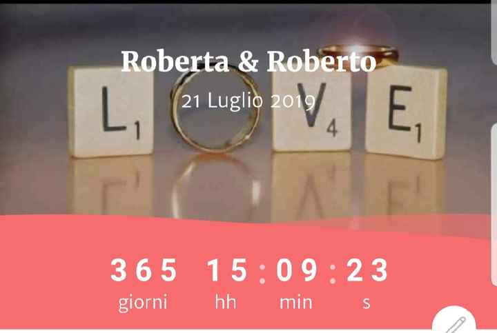 Inizia il conto alla rovesciaaaa - 1