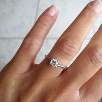 I vostri anelli di fidanzamento: vogliamo vederli! - 1