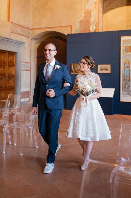 Chi vi accompagnerà all’altare/dal vostro Fm? 1