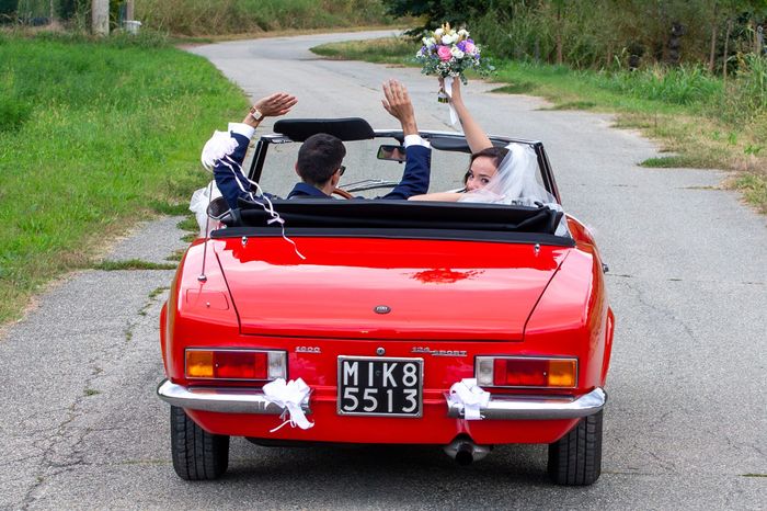 Auto spider e abito da sposa 1