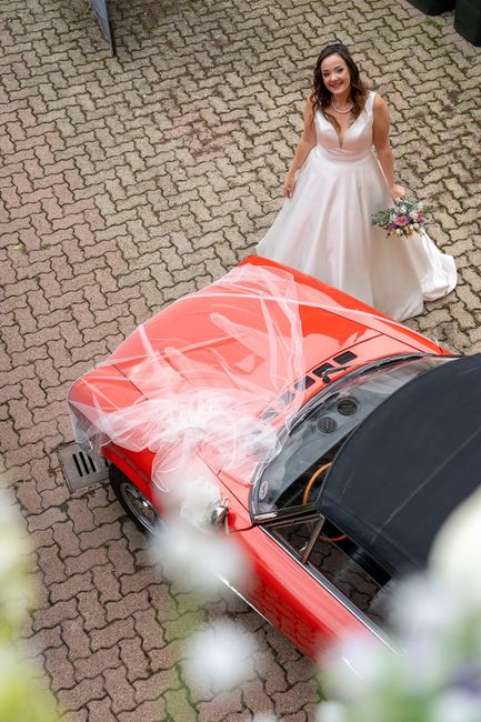 Auto spider e abito da sposa 3