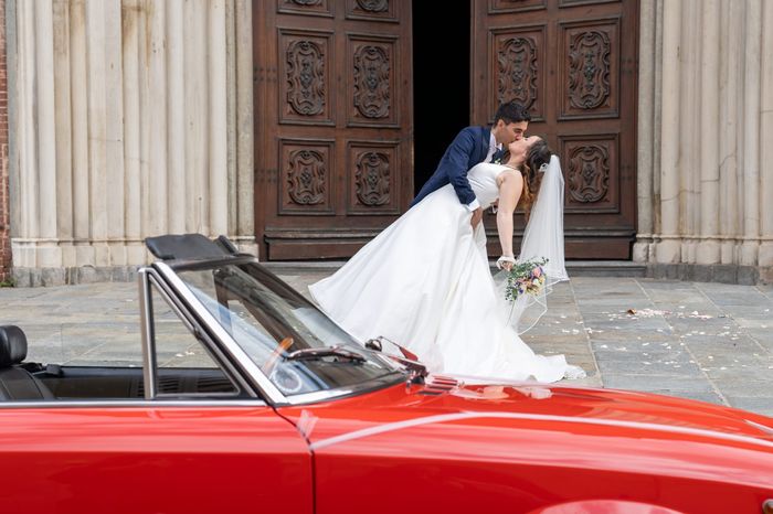 Auto spider e abito da sposa 4