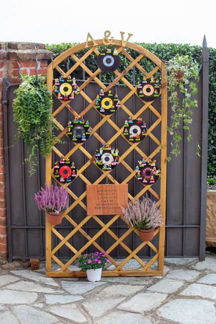 Tableau de mariage Lego 2