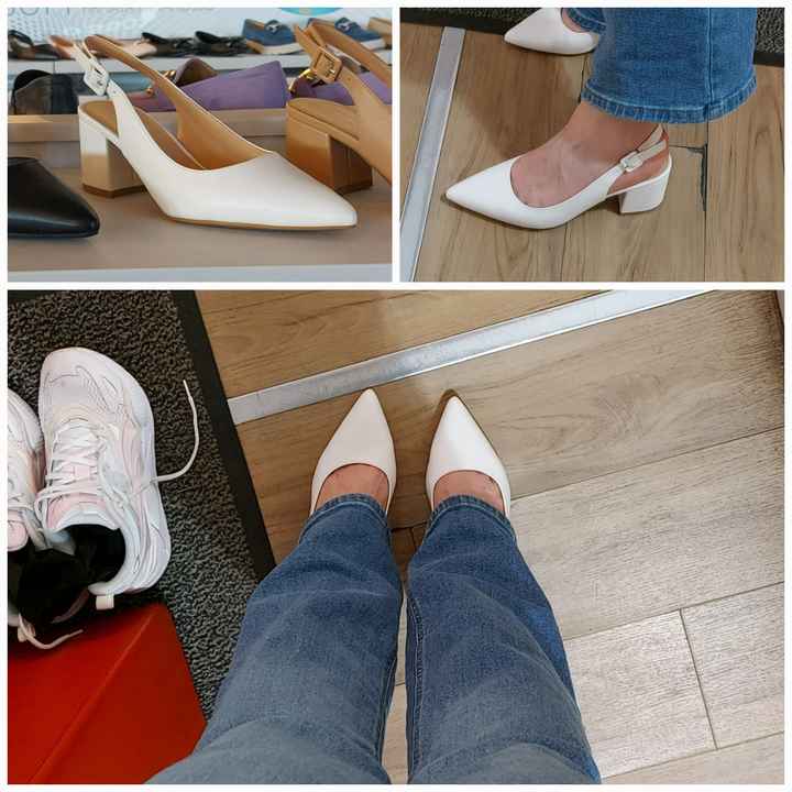 Scarpe da sposa con tacco basso - 1