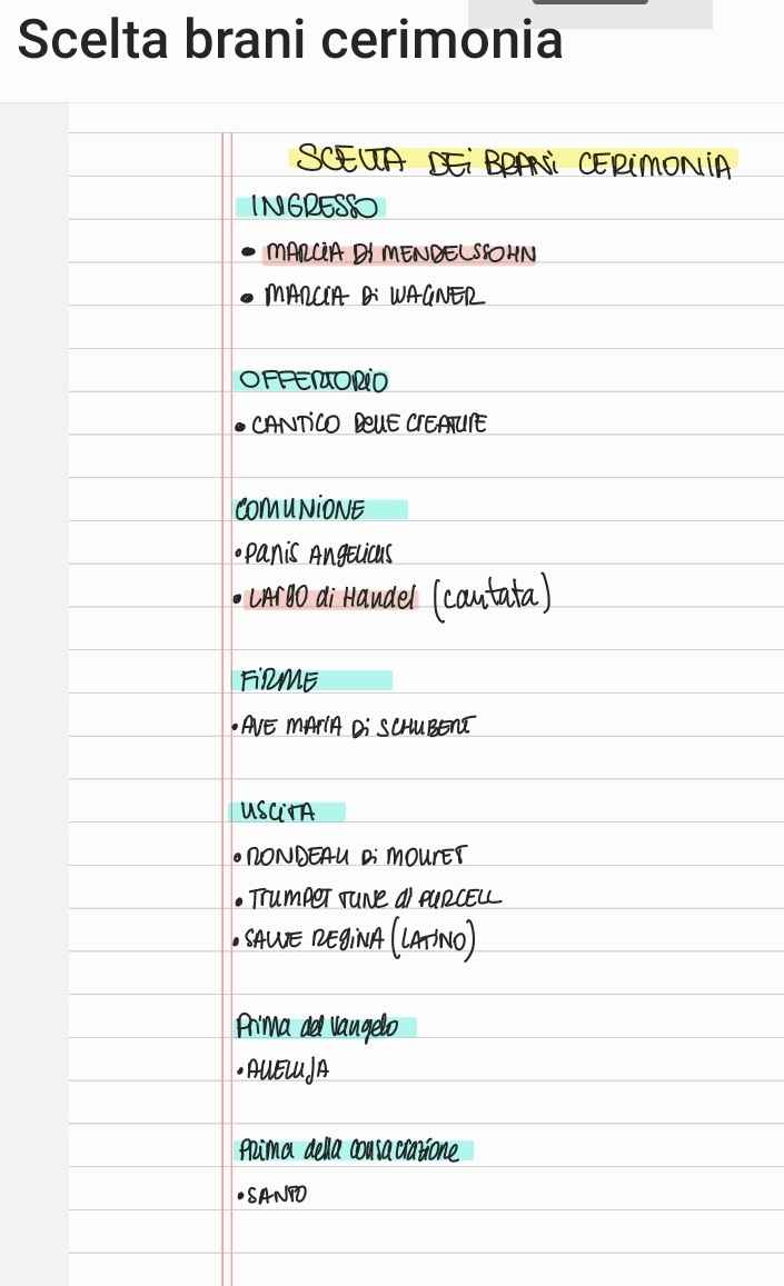 S.o.s. Canti matrimonio religioso - 1