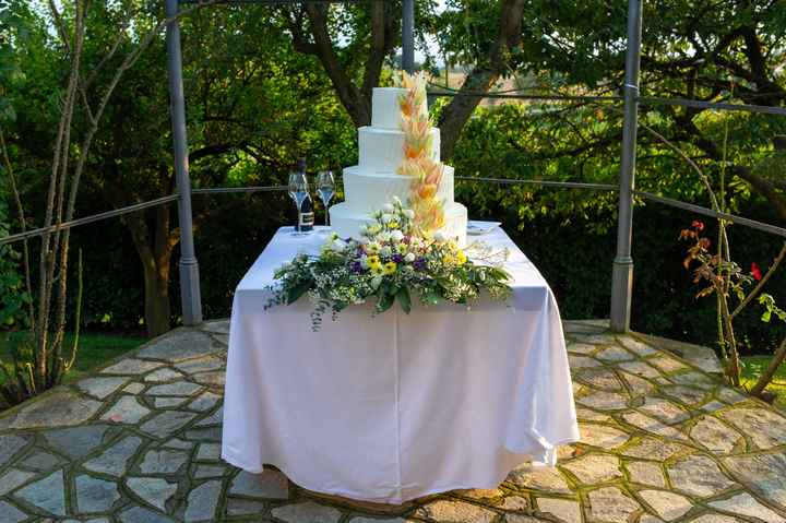 Torta Nuziale Brushstroke Cake! - 1