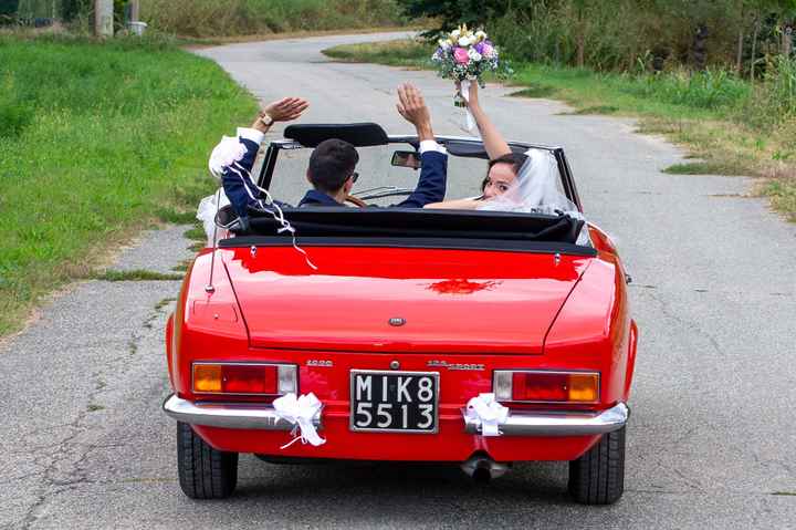 Auto spider e abito da sposa - 1