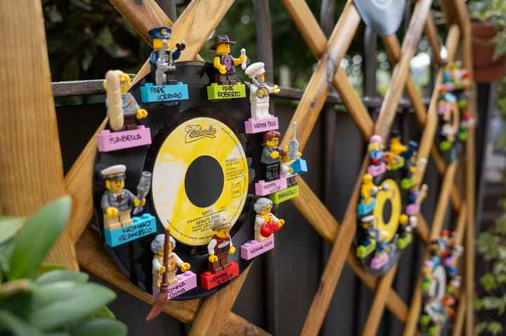 Tableau de mariage Lego - 1
