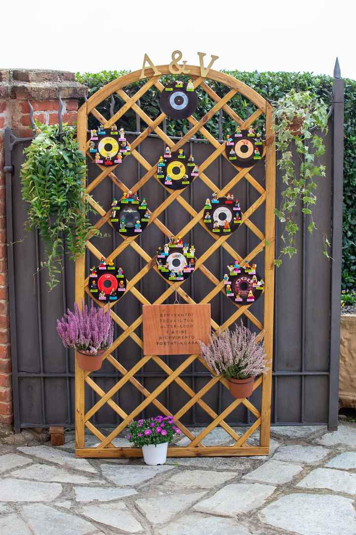 Tableau de mariage Lego - 2