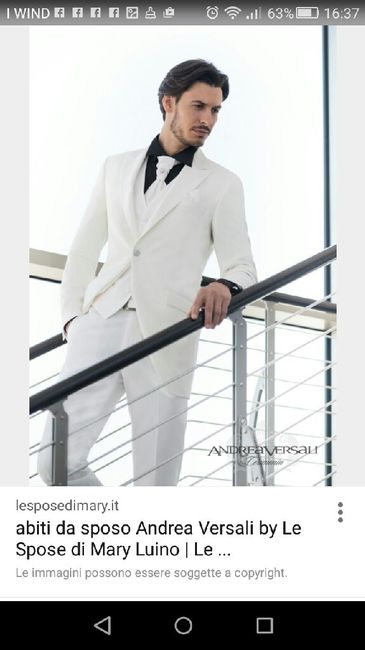 Come sarà il look sposo del vostro Fm? - 2