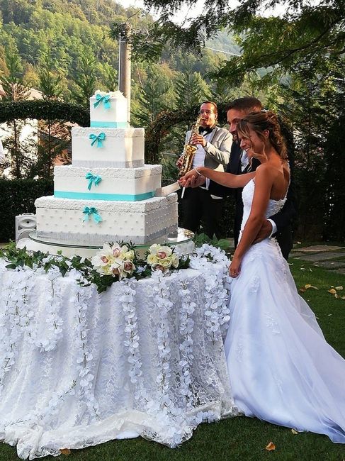 Taglio della torta a La Palma
