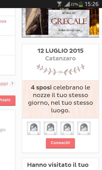 Quante sposine su matrimonio.com celebrano le nozze lo stesso giorno nella stessa città?vediamo qual