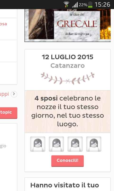 Quante sposine su matrimonio.com celebrano le nozze lo stesso giorno nella stessa città?vediamo qual