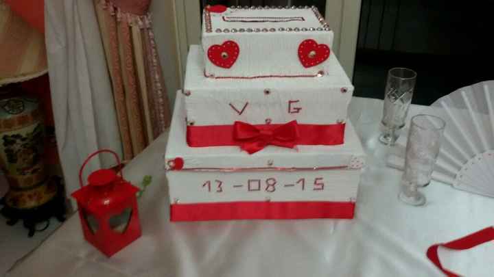 Torta portabuste fai da me! - 1