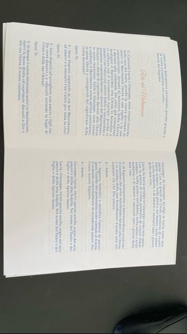 Libretti per la cheisa - 2