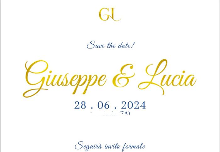 "Save the date" digitale? 1