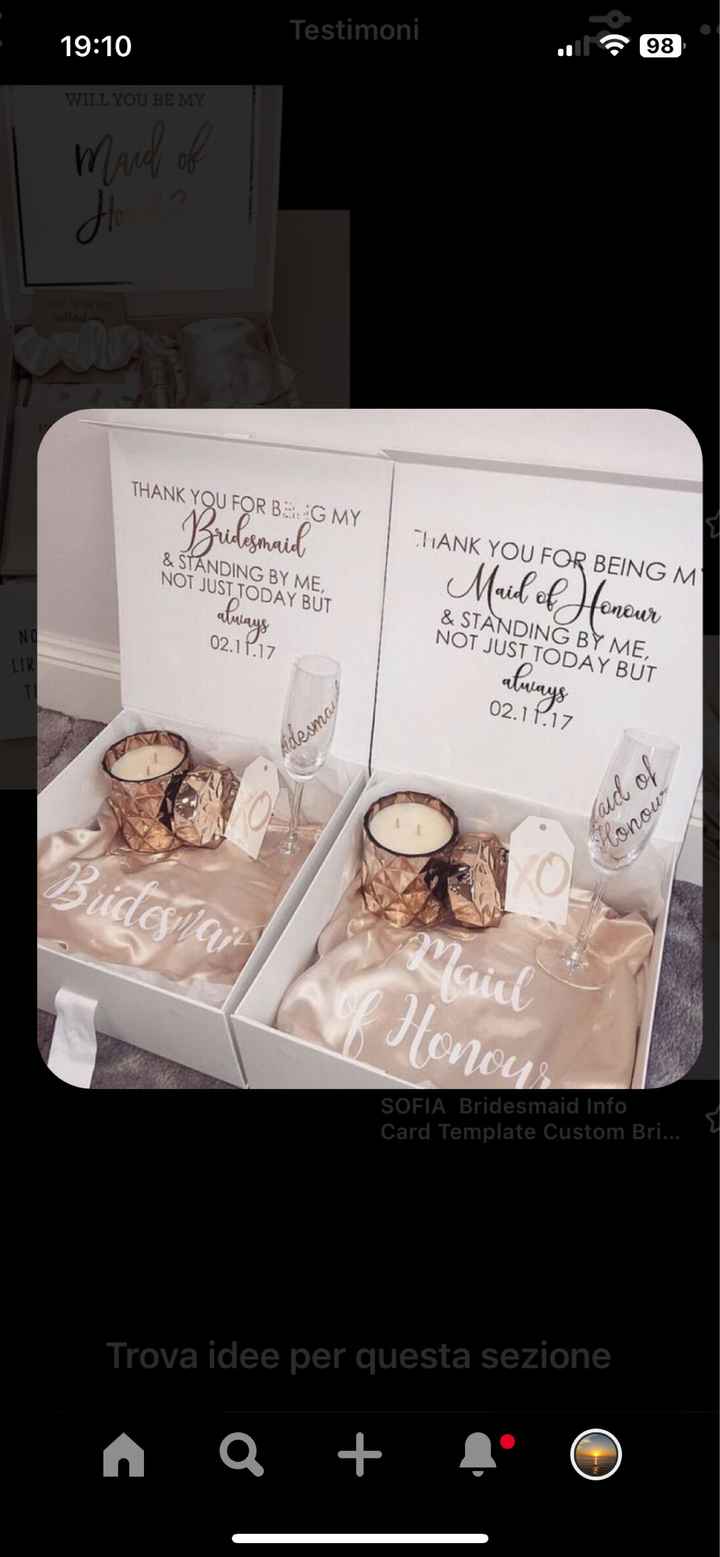 Consiglio regalo damigelle - 1