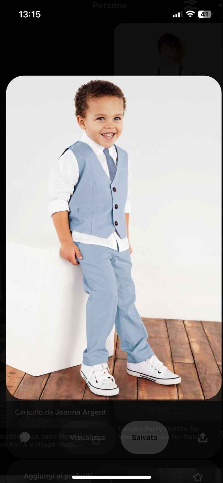 Abito paggetto e damina : li regalerete? - 1