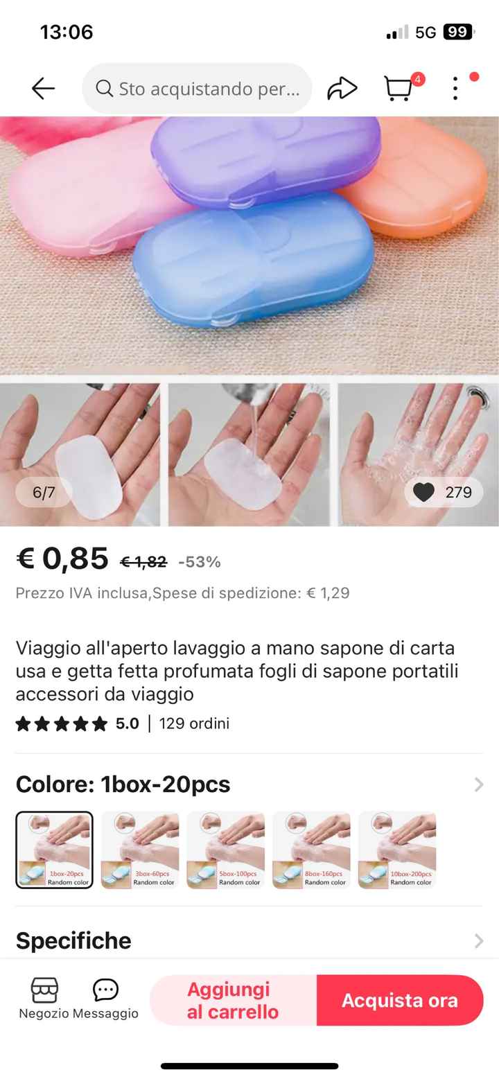 Set di cortesia per la toilette - 2