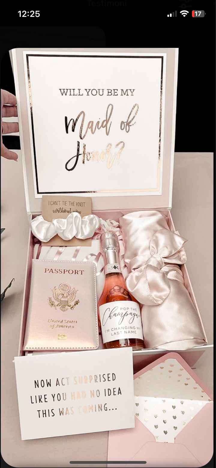 Idee per far sentire le damigelle speciali 🥰 - 1