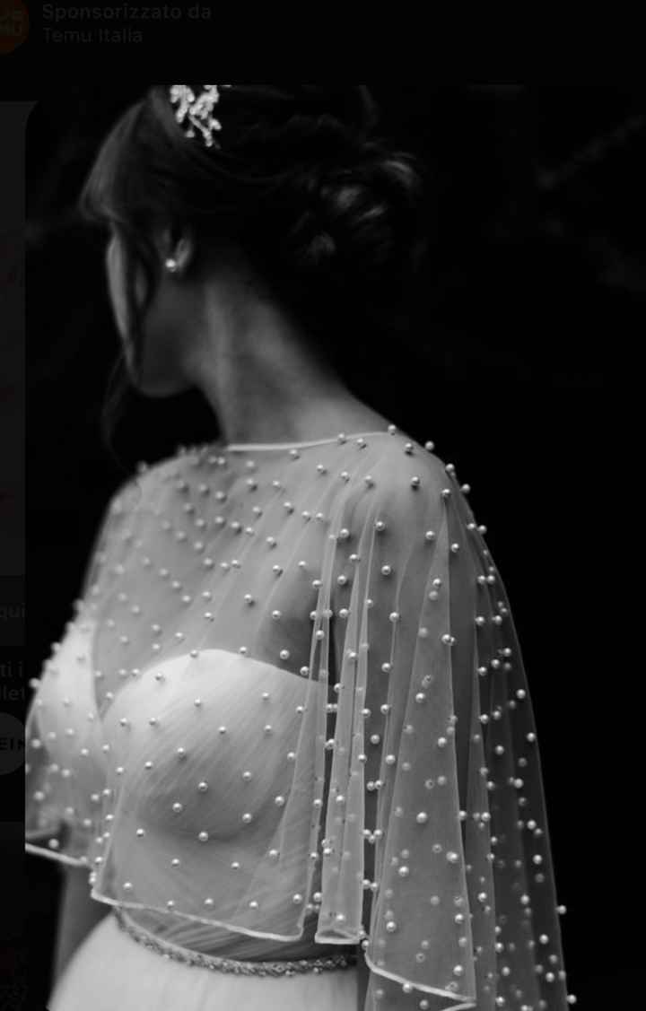 Coprispalla abito e velo - 1