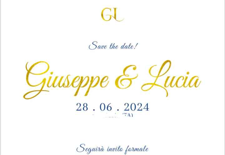 "Save the date" digitale? - 1