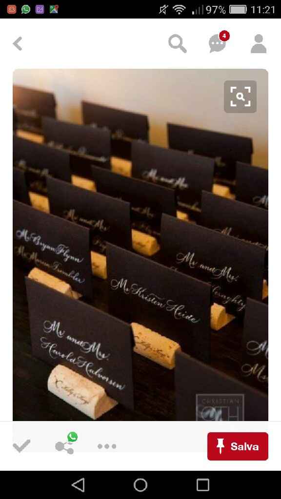 Coni porta riso e, segnaposto - 1