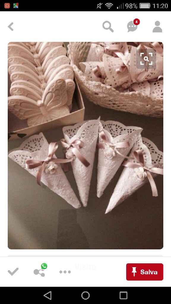 Coni porta riso e, segnaposto - 2