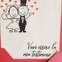 Come avete chiesto ai vostri testimoni di farvi da Testimoni? - 1