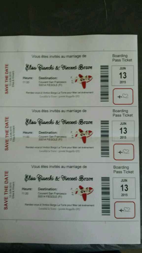 I miei inviti: datemi la vostra opinione - 1