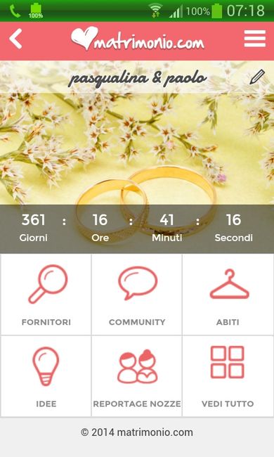 Quanto manca alle vostre nozze? - 1
