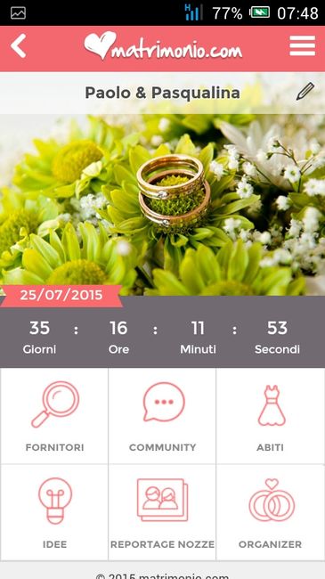 Countdown al vostro matrimonio: quanto manca al gran giorno? - 1