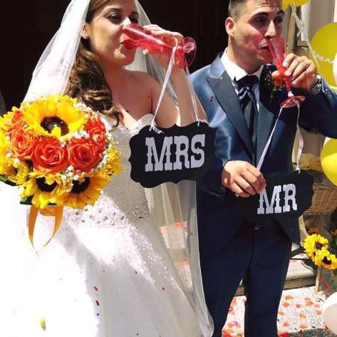 brindisi esterno chiesa