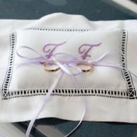 cuscinetto porta fedi