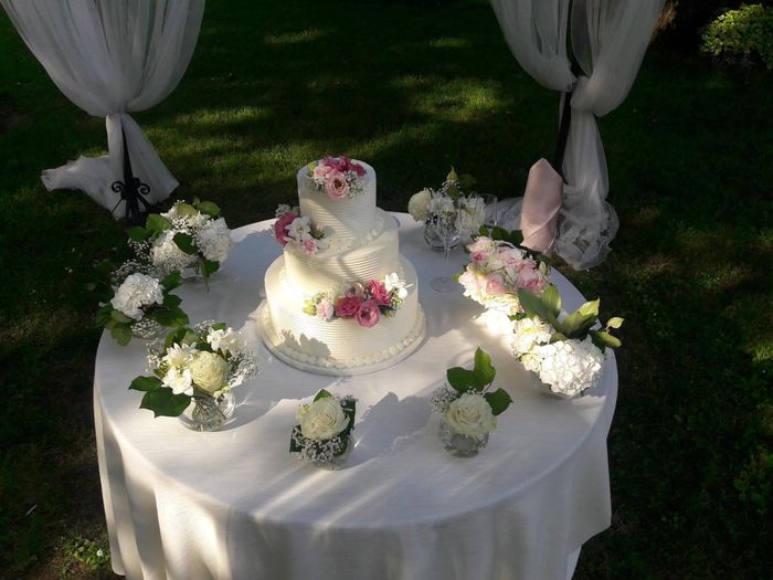 Torta nuziale: bianca, colorata o... - 1