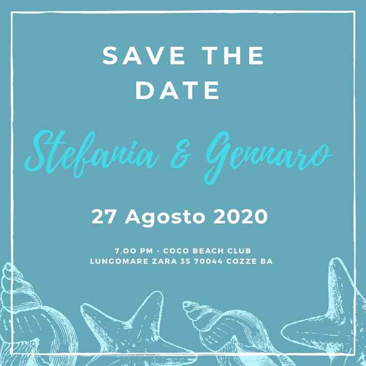 Save the date, quale vi piace di più? - 2