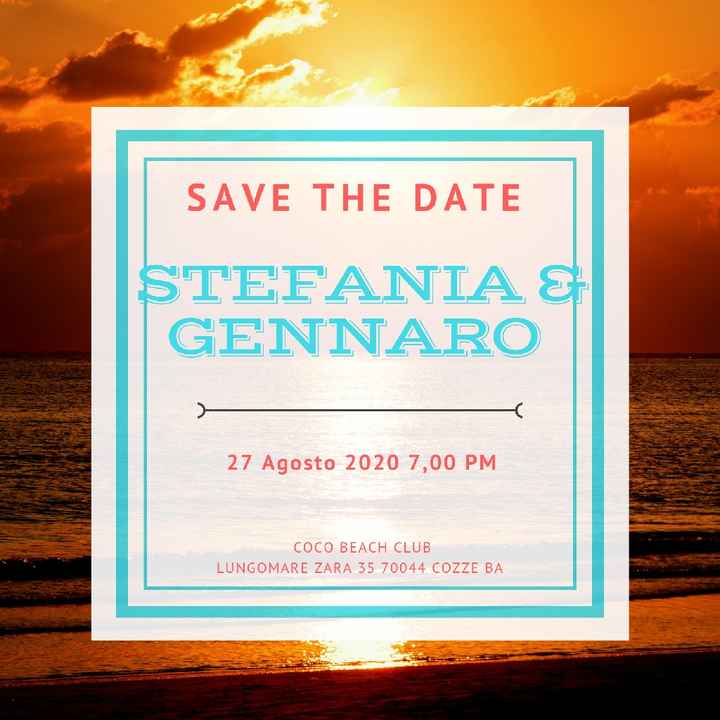 Save the date, quale vi piace di più? - 7