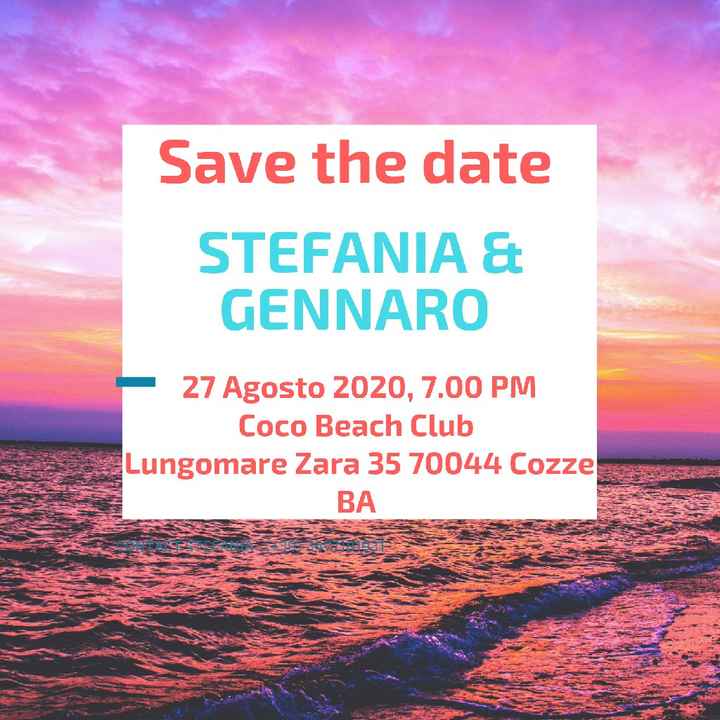 Save the date, quale vi piace di più? - 13