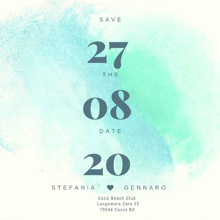 Save the date, quale vi piace di più? - 18