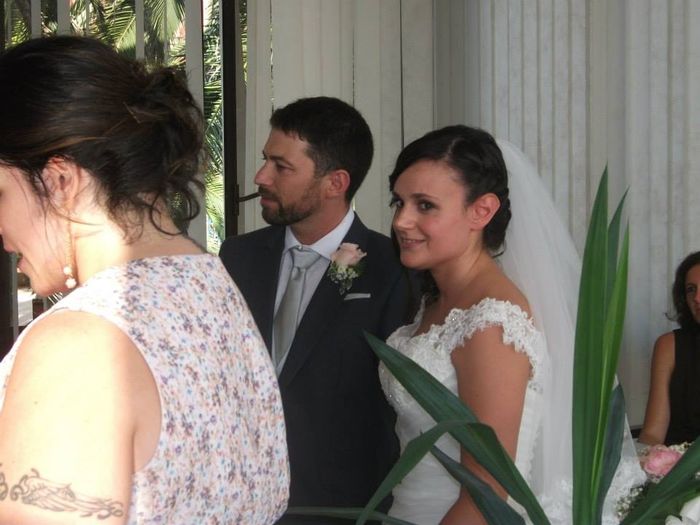 durante la lettura della testimone