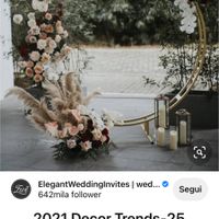 Arco-cerchio di fiori - 2