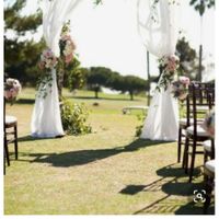 Arco-cerchio di fiori - 3