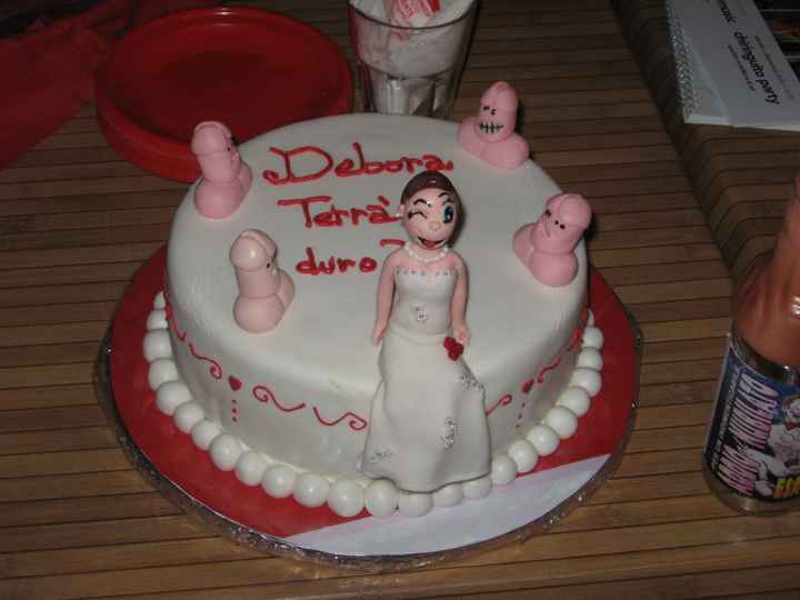 Torta addio nubilato