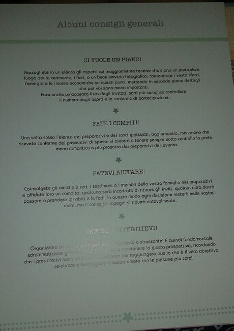 Quale agenda wedding scegliere? - 3