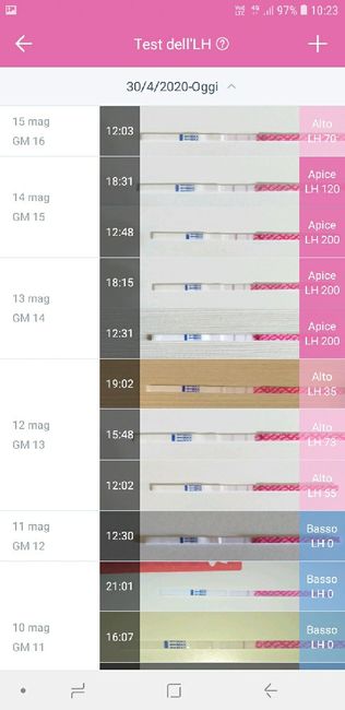 Esperienze test ovulazione 👶🏻👶🏼👶🏽 1