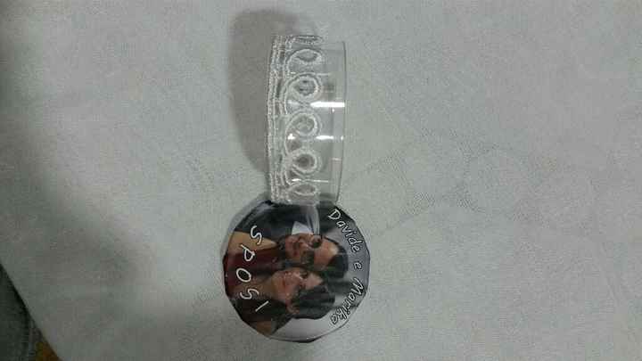 Scatolina per riso e segnaposto portafoto - 3