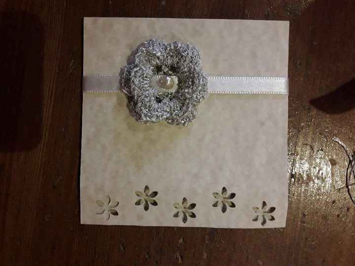 Fiorellini fai da te per partecipazioni - 2