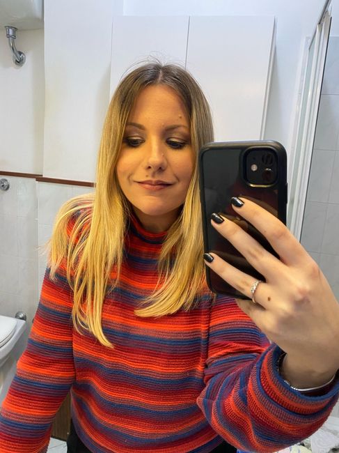 e dopo una prima prova trucco disastrosa, finalmente ora direi che ci siamo 😍 3