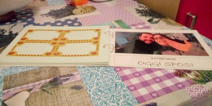 Il nostro Guestbook completamente homemade 4