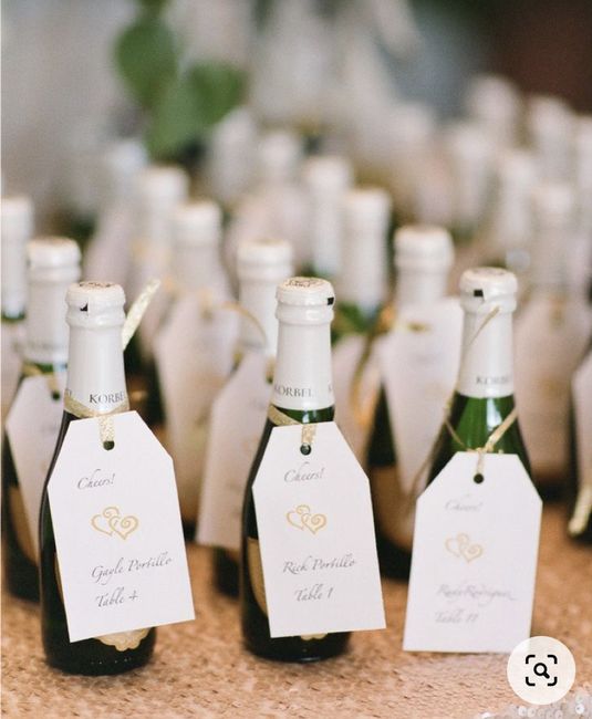 Idee escort card/tableau 3